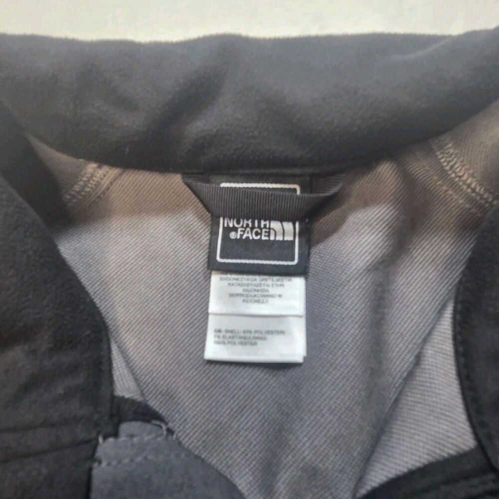 The North Face FlashDry Gray Softshell Jacket Full Zip Women’s Size Small - Picture 3 of 8